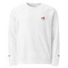 Unisex organic raglan sweatshirt